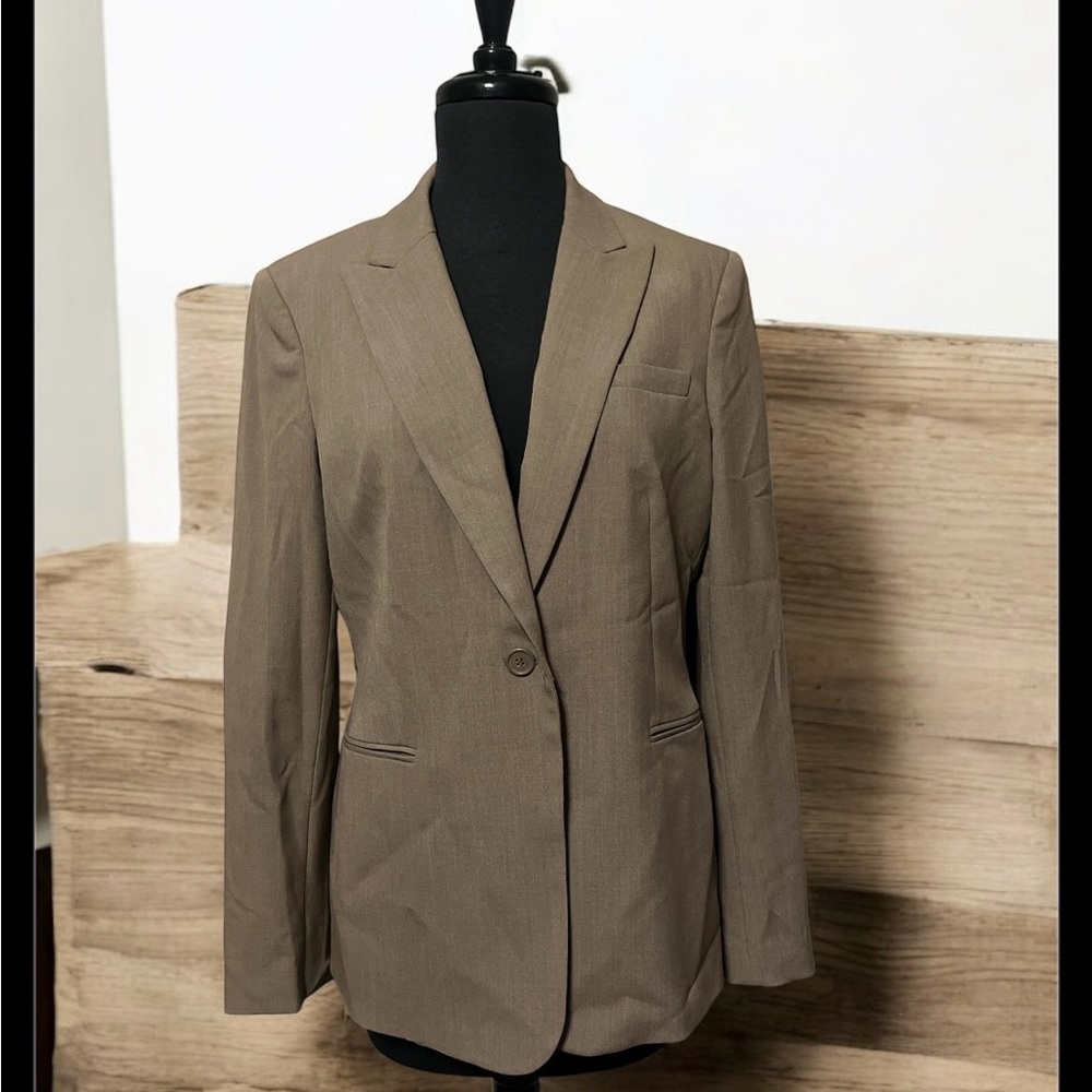 Calvin Klein Women's Tan Blazer